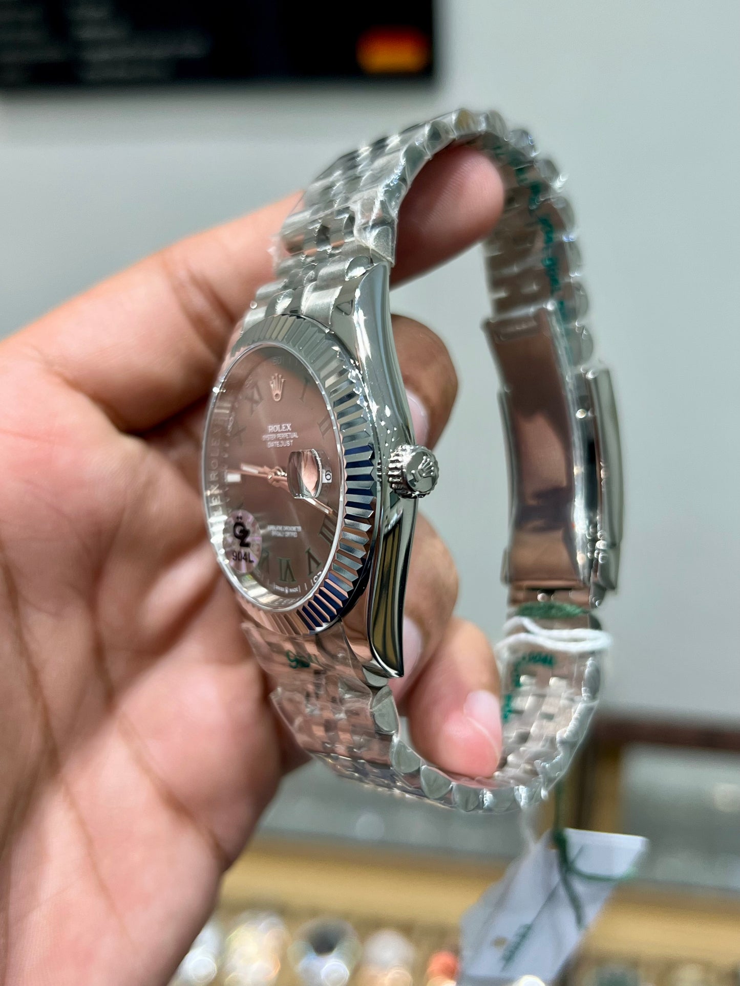 Silver Wimbledon Automatic (Mini Super Clone)