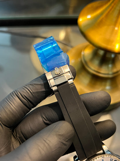 Black Yatch-Master Automatic Blue Dial (Italian Grade)