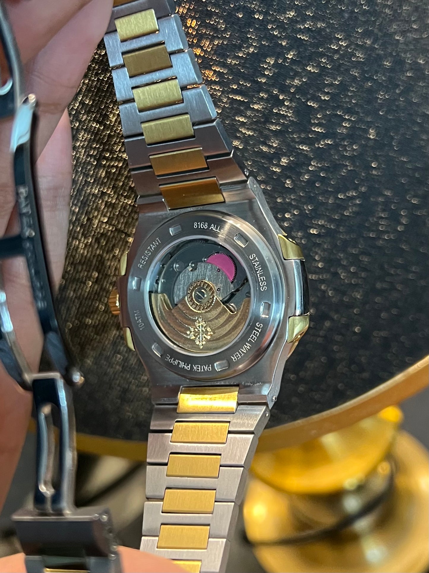 Two Tone Automatic Blue Dial