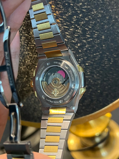 Two Tone Automatic Blue Dial