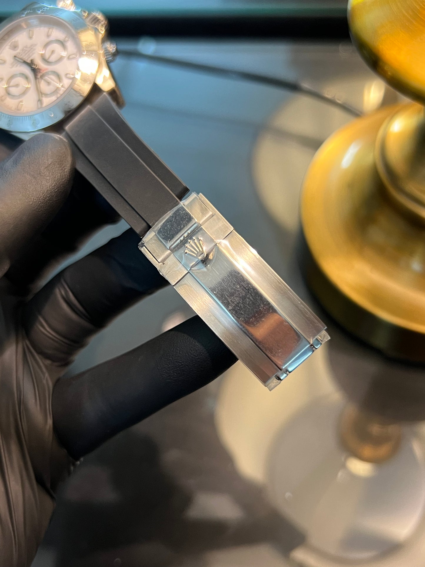 Black Daytona Automatic White Dial (Italian Grade)