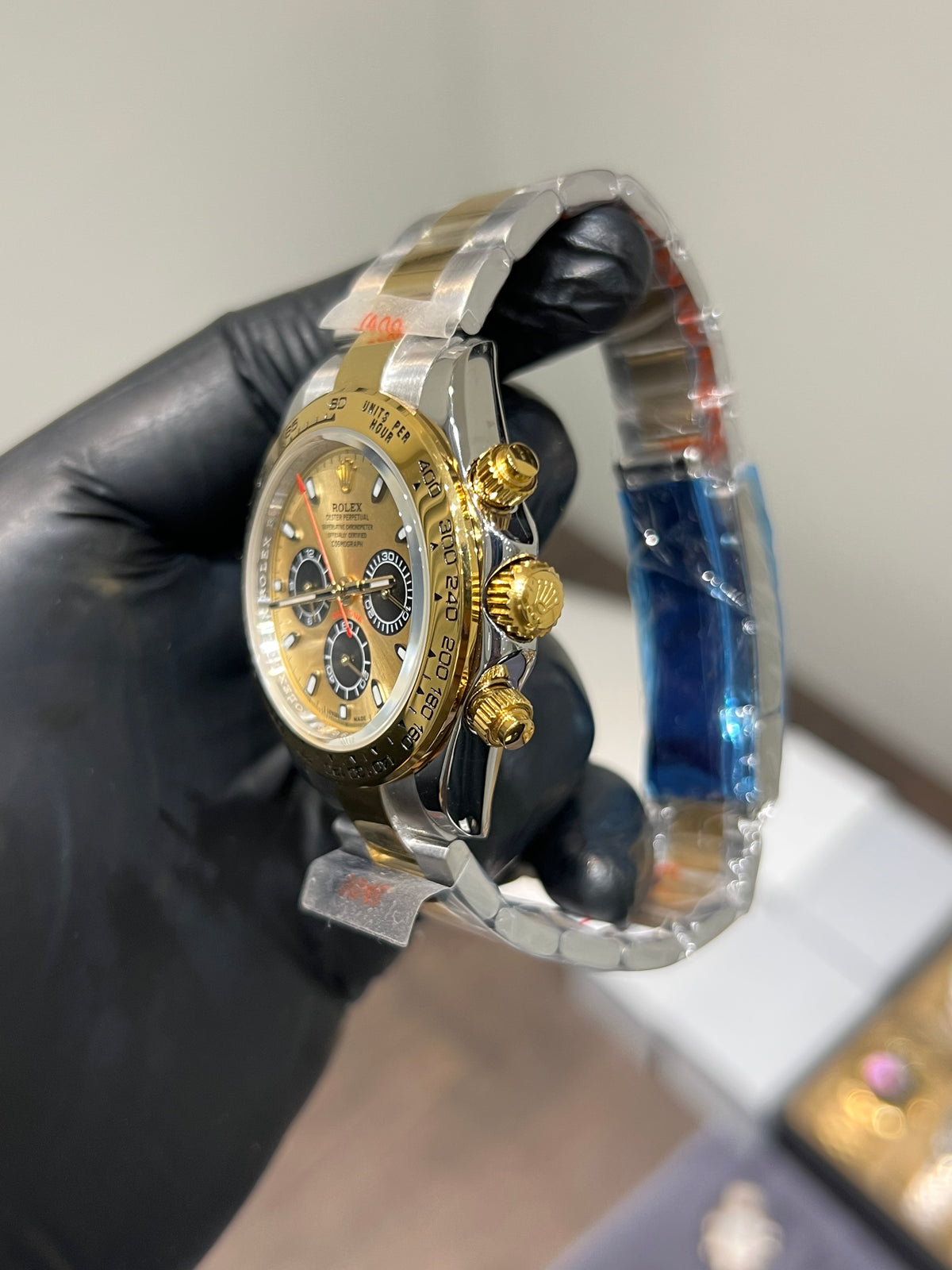 Two Tone Daytona Automatic Golden Dial