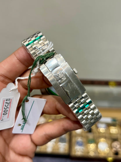 Silver Wimbledon Automatic (Mini Super Clone)