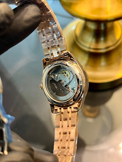 Nine West Rose Gold Automatic White Dial (Master Grade)