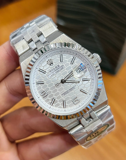 Silver Land Dweller Automatic