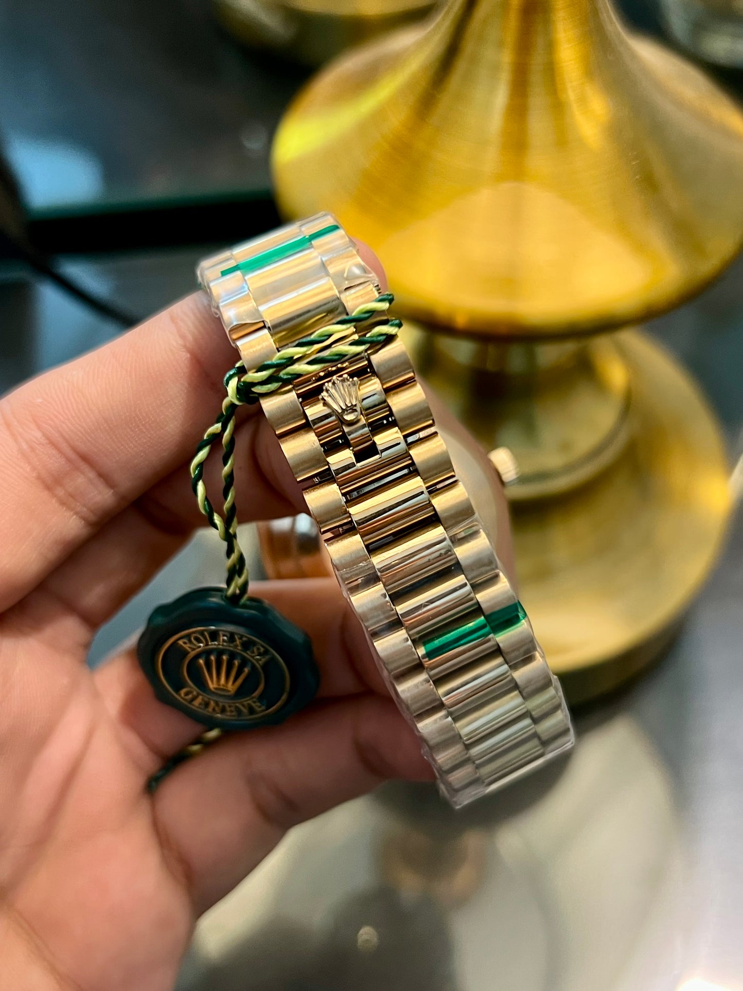 Rose Gold Day & Date Ombre Automatic