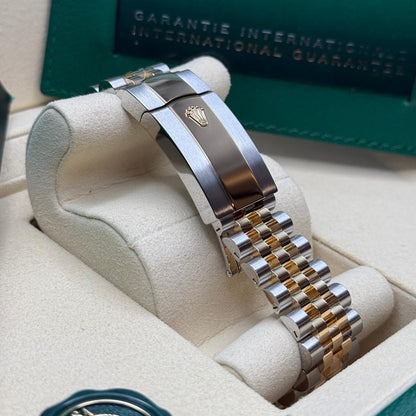 Two Tone Sky-Dweller With Black Dial Automatic