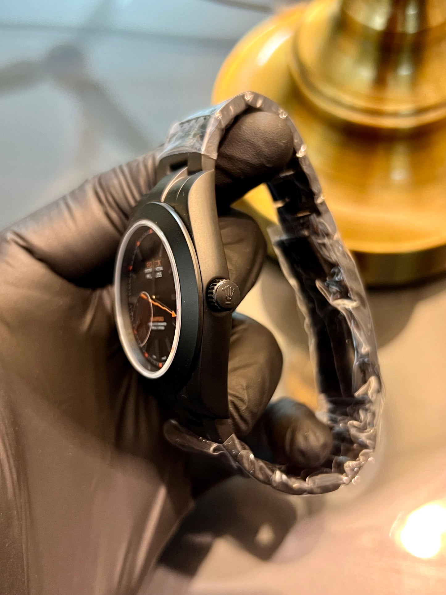 Mate Black Automatic Bamford (Italian Grade)