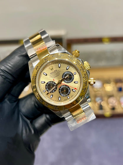 Two Tone Daytona Automatic Golden Dial