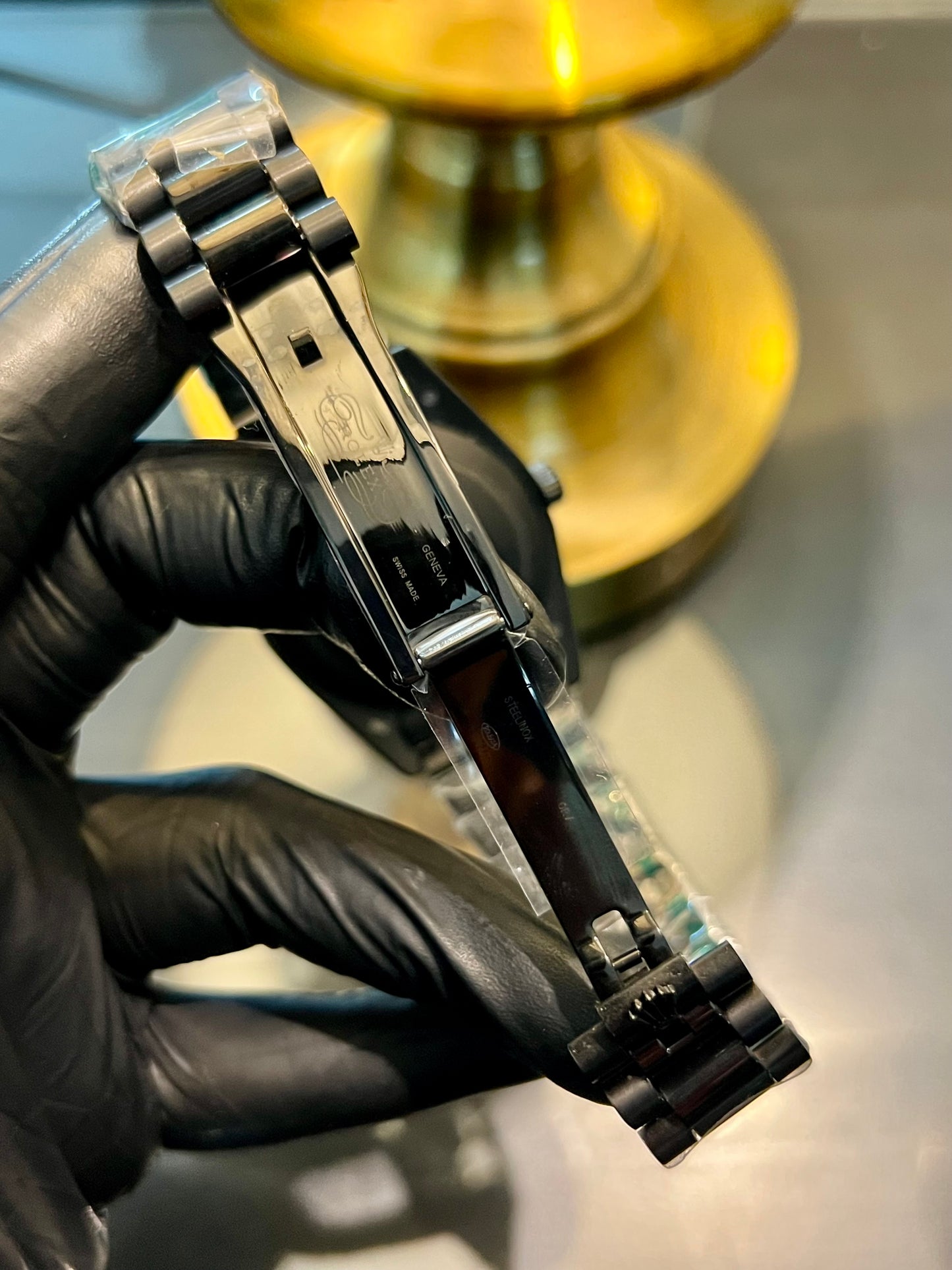 Mate Black Automatic Day & Date (Italian Grade)