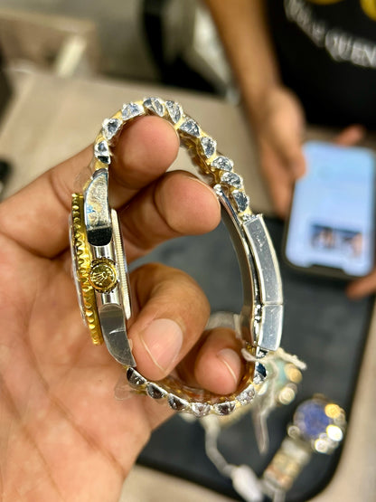 Two Tone GMT Black Dial