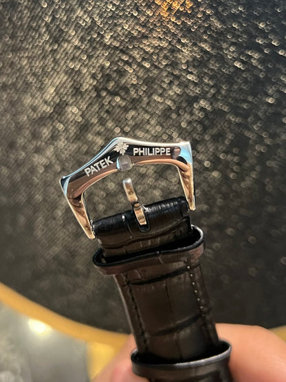 Silver Stone Automatic Pendulum With Chronograph