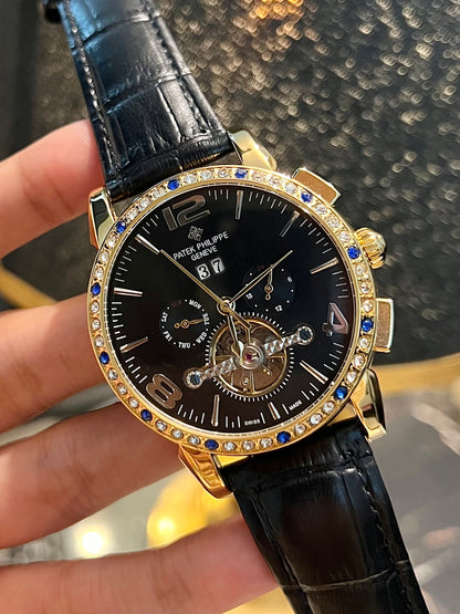 Golden Stone Automotic Pendulum With Chronograph