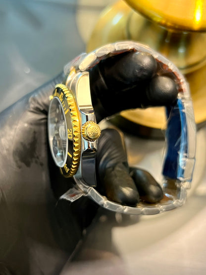 Two Tone Submariner Black Dial Automatic (Italian Grade)