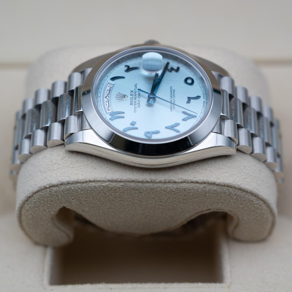 Silver Arabic Platinum Automatic