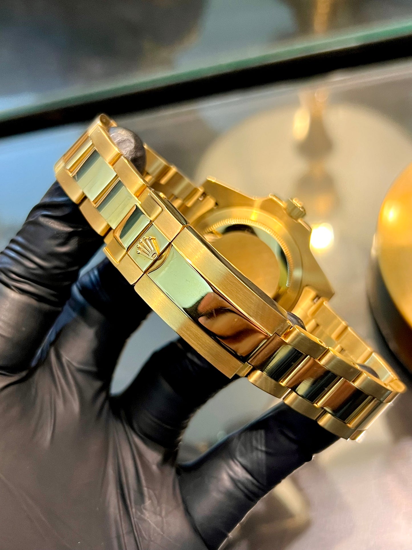 Golden Submariner Blue Dial Automatic (Italian Grade)