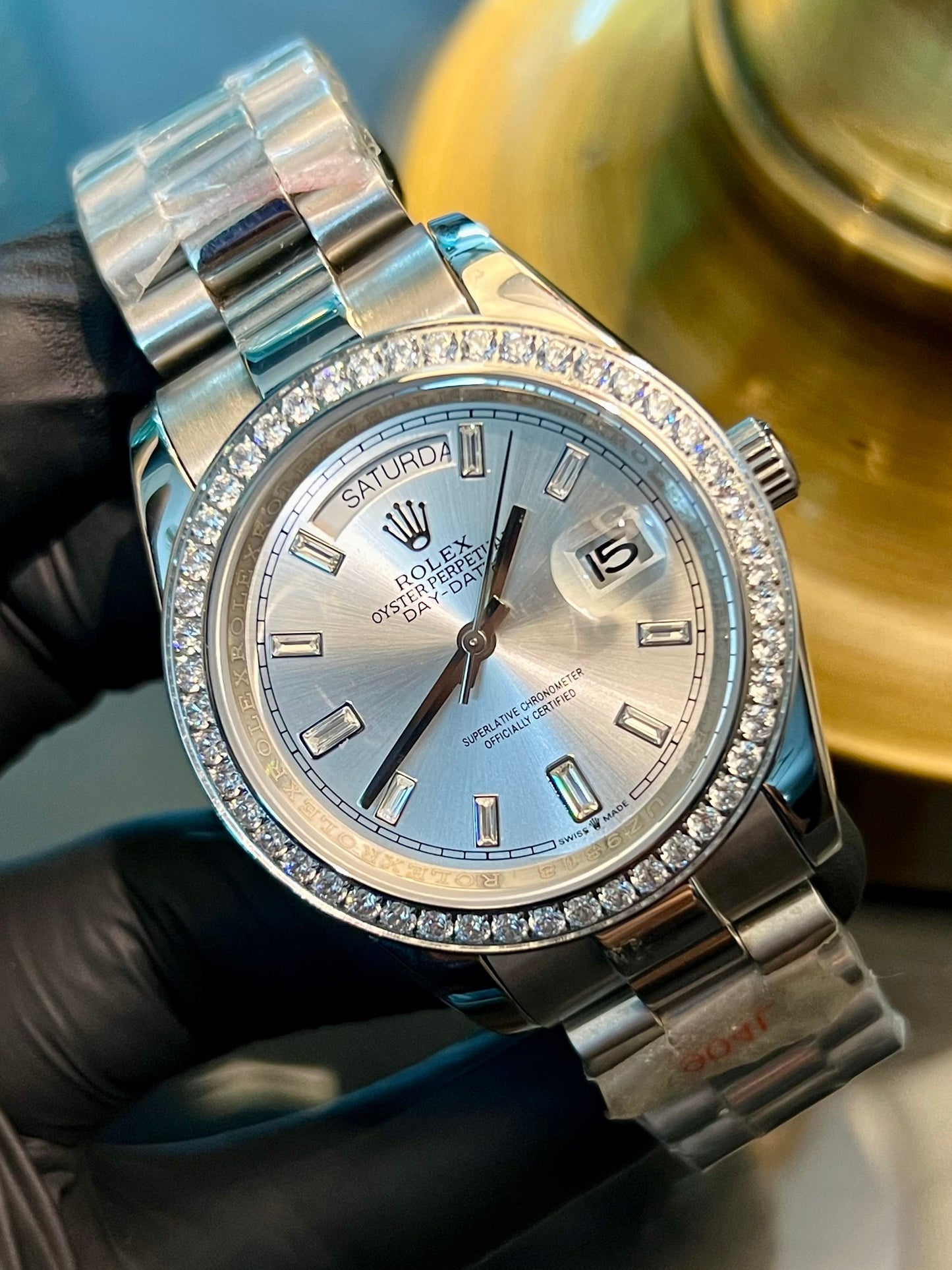 Silver Day&Date Silver Dial Automatic (Italian Made)