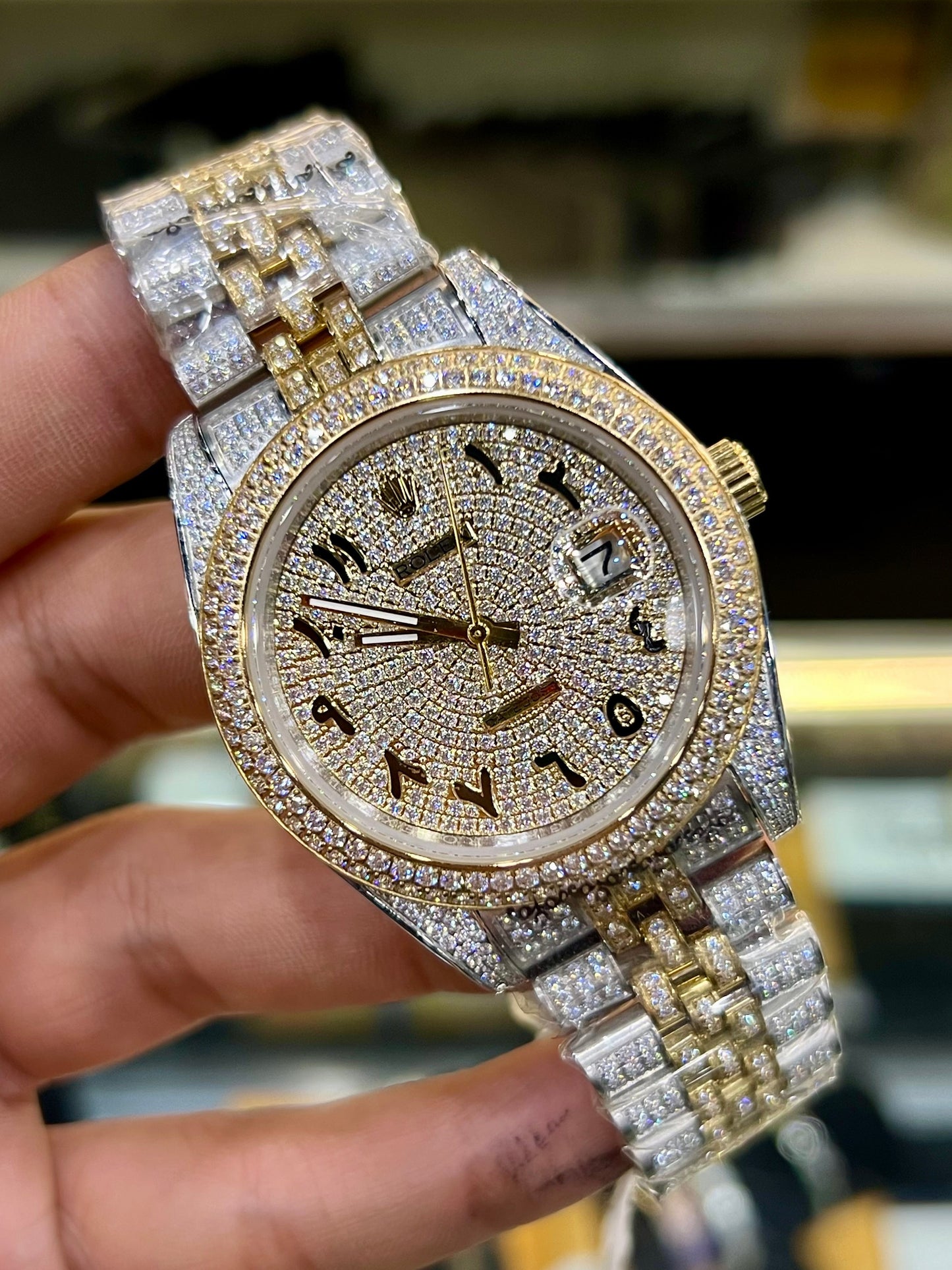 Full Stone Arabic Dial