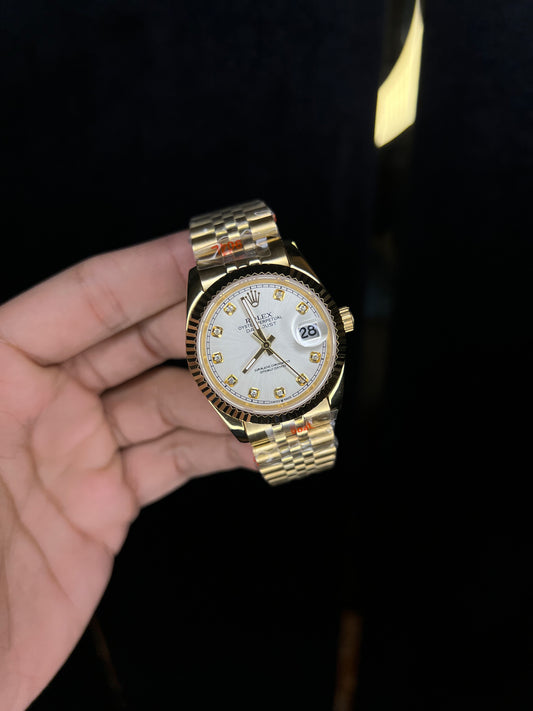 Golden Datejust White Dial 36mm