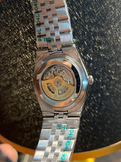 Silver Land Dweller Tiffany Dial Automatic